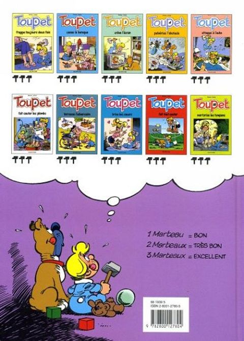 Aperçu de l'album Toupet tome 11 - Toupet Ebranle le Systeme