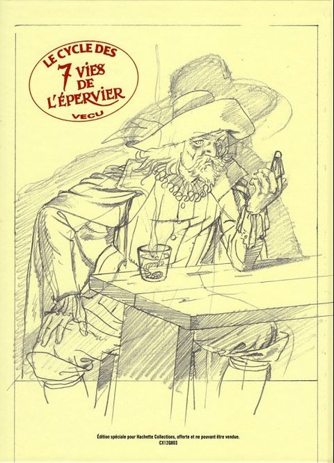 Aperçu de l'album Les cahiers de la bande dessinée (CBD) présentent  tome 3 - Les 7 vies de l'Epervier