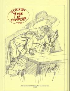 Aperçu 2 de l'album Les cahiers de la bande dessinée (CBD) présentent  tome 3 - Les 7 vies de l'Epervier
