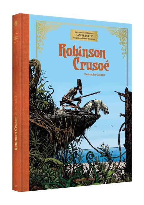 Couverture de l'album Robinson Crusoé de Daniel Defoe