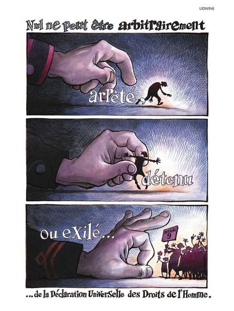 Aperçu de l'album Illustration Universelle des Droits de l'Homme
