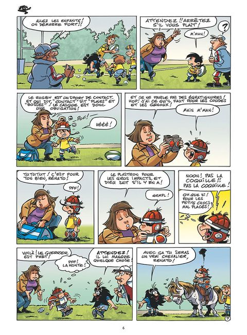 Aperçu de l'album P'tit Chabal tome 2 - C'est pour Moi !