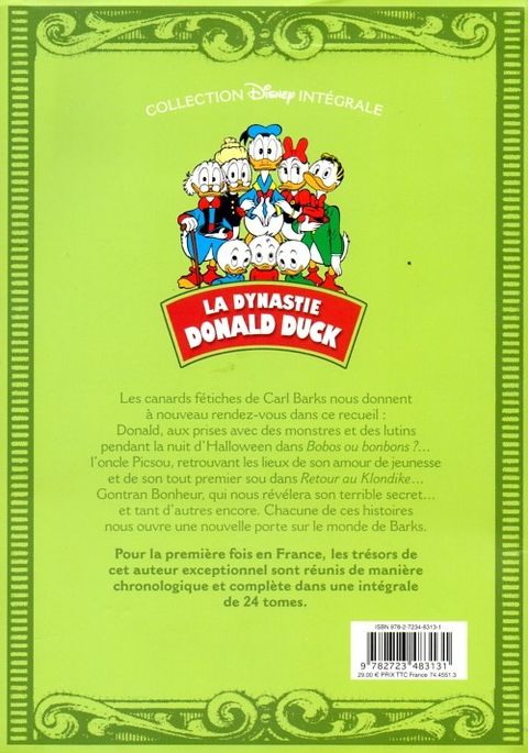 Aperçu de l'album La Dynastie Donald Duck tome 3 - 1952-1953 - Bobos ou Bonbons ? et Autres Histoires