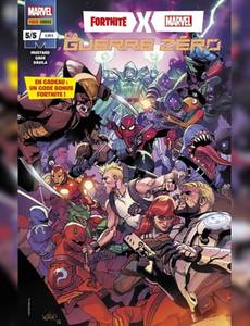 Couverture du premier album de la série Fortnite x Marvel