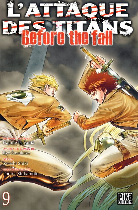 Couverture de l'album L'Attaque des Titans - Before the Fall