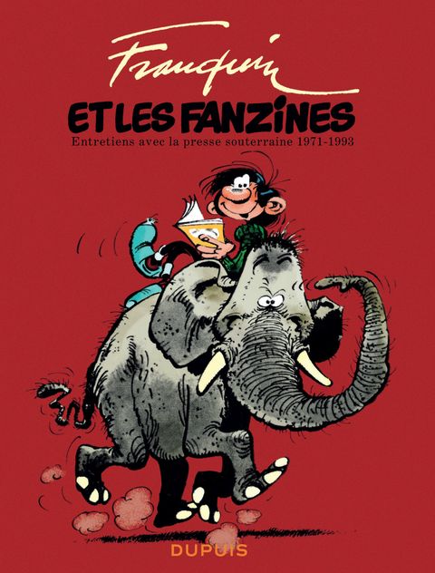 Couverture de l'album Franquin et les fanzines (entretiens avec la presse souterraine 1971-1993)