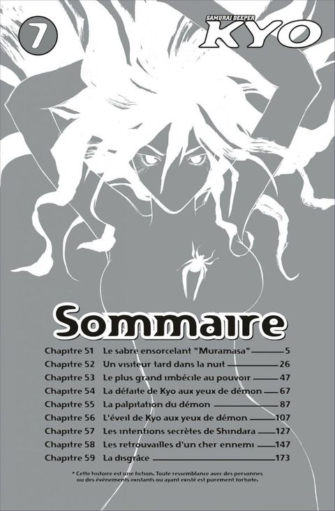 Aperçu de l'album Samurai Deeper Kyo tome 7