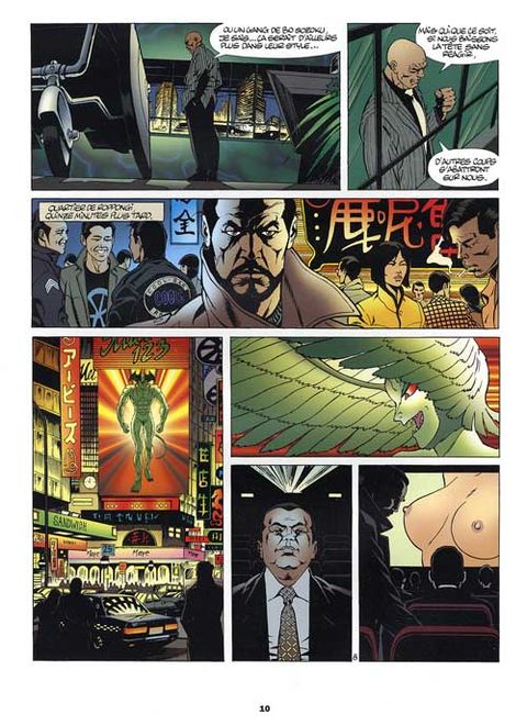 Aperçu de l'album Yakuza tome 1 - Océan Noir