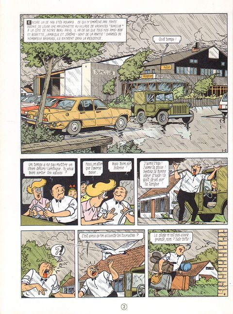 Aperçu de l'album Bob et Bobette tome 206 - Les barbus baraqués