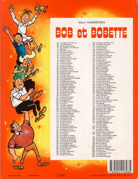 Aperçu de l'album Bob et Bobette tome 206 - Les barbus baraqués