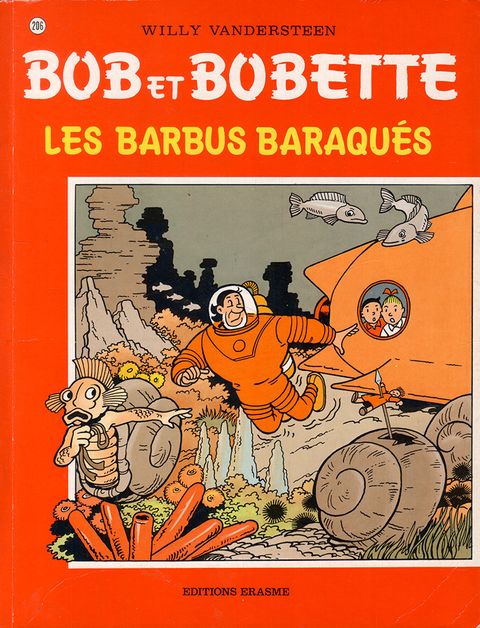 Couverture de l'album Bob et Bobette tome 206 - Les barbus baraqués