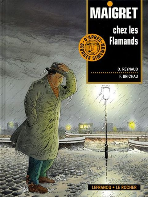 Couverture de l'album Maigret chez les Flamands
