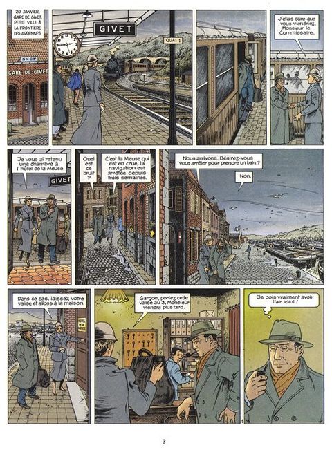 Aperçu de l'album Maigret tome 3 - Maigret chez les Flamands