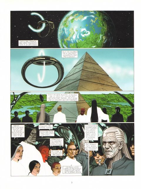 Aperçu de l'album Les Technopères tome 8 - La Galaxie Promise