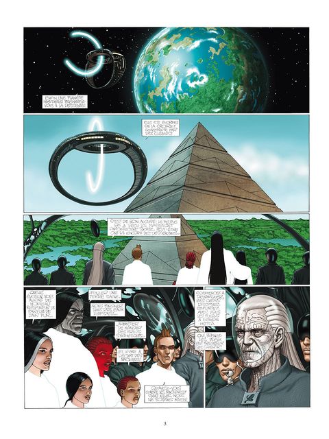 Aperçu de l'album Les Technopères tome 8 - La Galaxie Promise