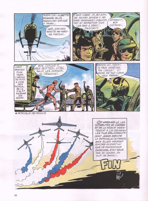 Aperçu de l'album Tanguy et Laverdure (Charlier) tome 21 - Premières missions