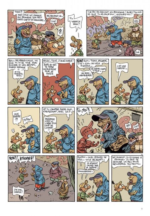 Aperçu de l'album Nic Oumouk tome 1 - Total Souk pour Nic Oumouk