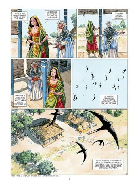 Aperçu de l'album Muraqqa' tome 1 - Vêtue par le Ciel