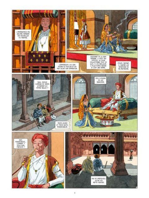 Aperçu de l'album Muraqqa' tome 1 - Vêtue par le Ciel