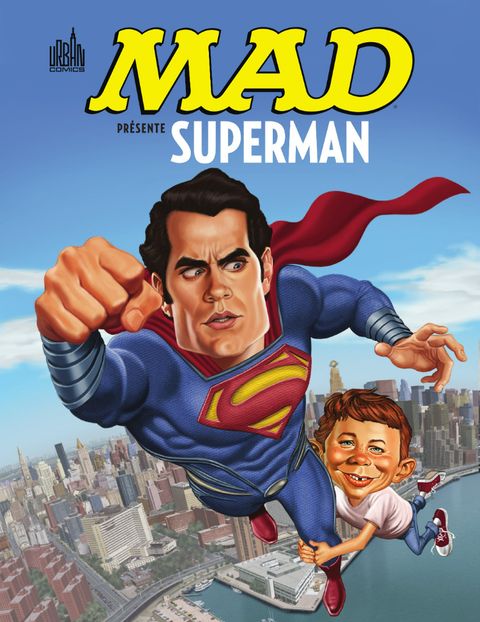 Couverture de l'album Mad Présente Superman