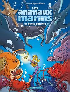 Couverture de la série Les animaux marins en bande dessinée 