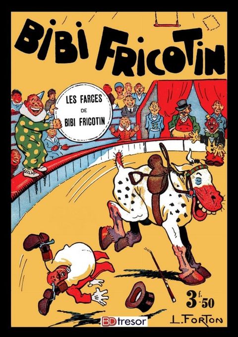 Couverture de l'album Les farces de Bibi Fricotin