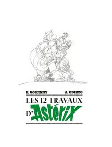 Couverture de l'album Les 12 travaux d'Astérix (Version 2016)