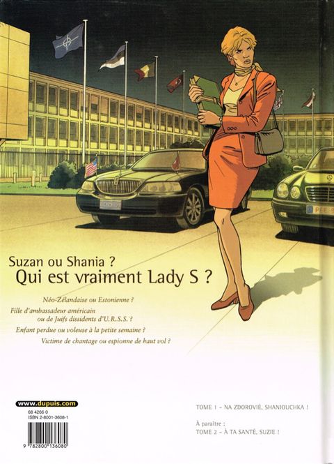 Aperçu de l'album Lady S. tome 1 - Na Zdorovié, Shaniouchka !