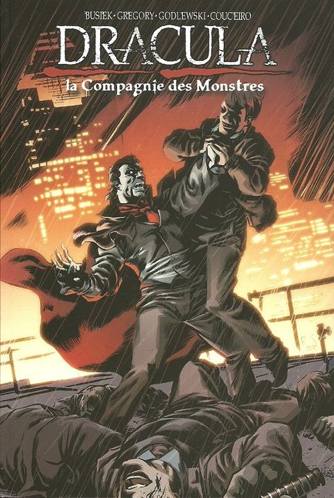 Couverture de l'album Dracula : la Compagnie des Monstres