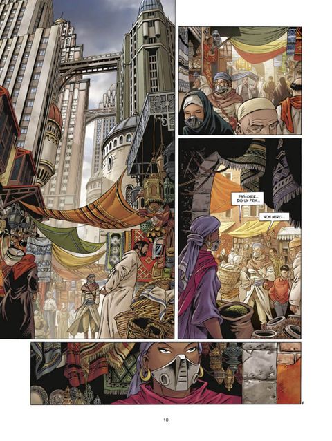 Aperçu de l'album Uchronie(s) (Saison 1) (Cof. 3T) tome 1 - New Byzance