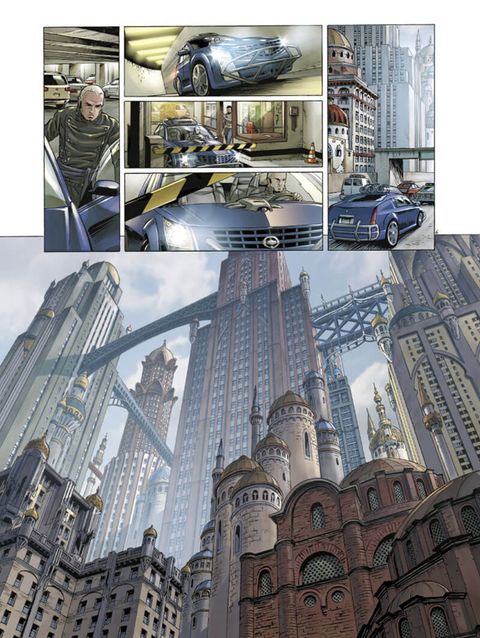 Aperçu de l'album Uchronie(s) (Saison 1) (Cof. 3T) tome 1 - New Byzance