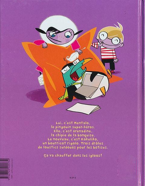 Aperçu de l'album Grenadine et Mentalo tome 2 - Fille ou Glaçon ?