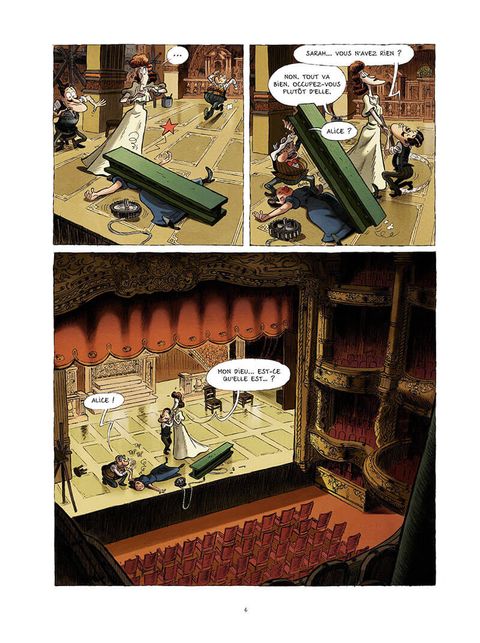 Aperçu de l'album Une Aventure des Spectaculaires tome 2 - La Divine Amante