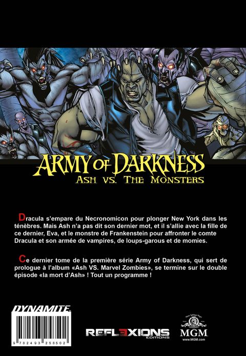 Aperçu de l'album Army of Darkness VS. The Monsters