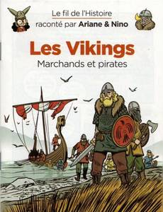 Couverture de l'album Les vikings : marchands et pirates