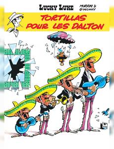 Couverture du premier album de la série Lucky Luke (Dupuis)