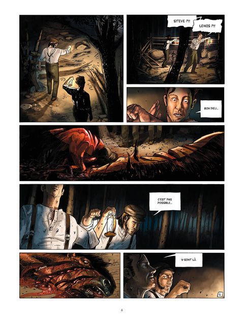 Aperçu de l'album Les Carnets de Darwin tome 1 - L'Oeil des Celtes