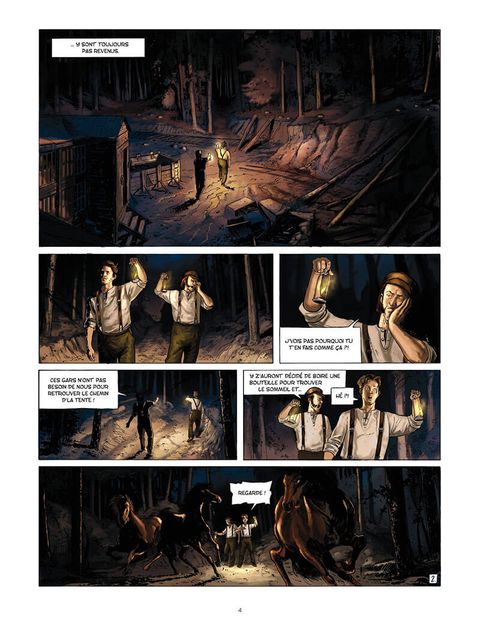 Aperçu de l'album Les Carnets de Darwin tome 1 - L'Oeil des Celtes