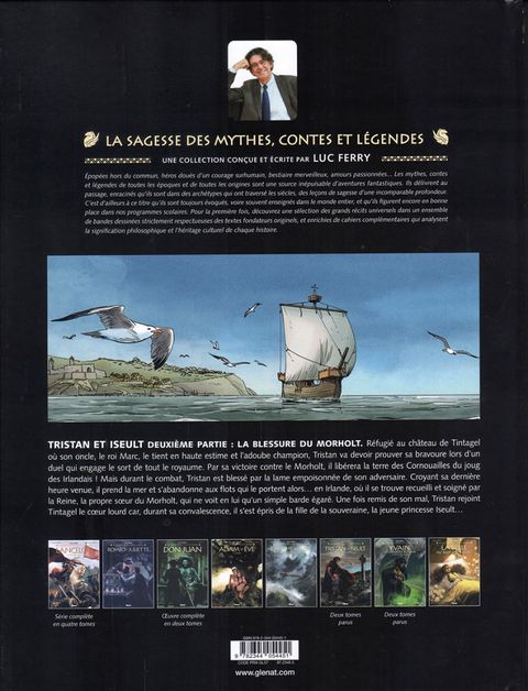 Aperçu de l'album La sagesse des mythes, contes et légendes - Tristan et Iseult - 2/4 - La Blessure du Morholt