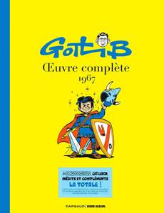 Couverture de l'album Gotlib OEuvre complète 1967 (intégrale Dargaud / Fluide Glacial) - édition spéciale CBD