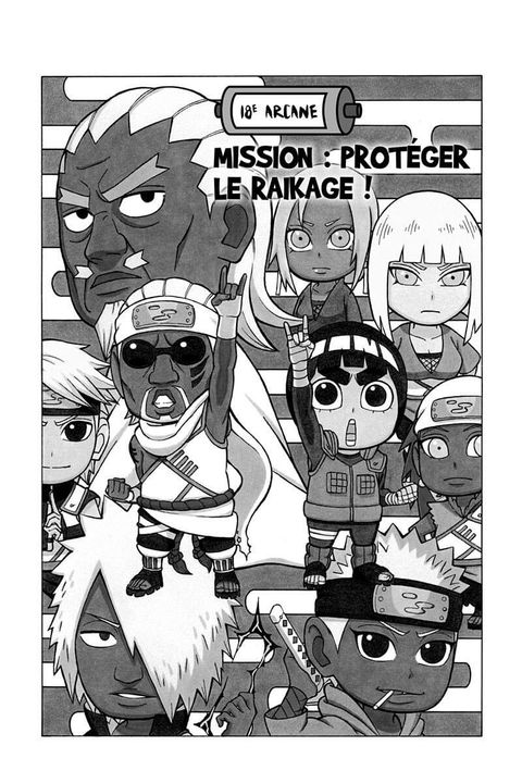 Aperçu de l'album Rock Lee tome 4