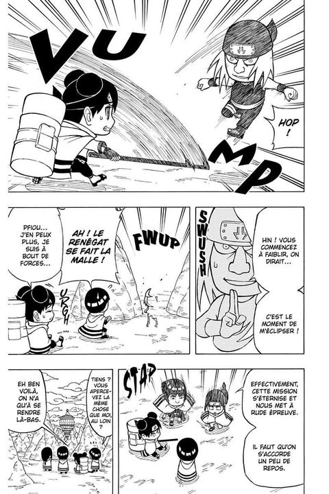 Aperçu de l'album Rock Lee tome 4