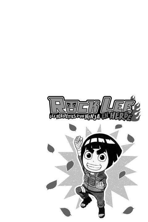 Aperçu de l'album Rock Lee tome 4