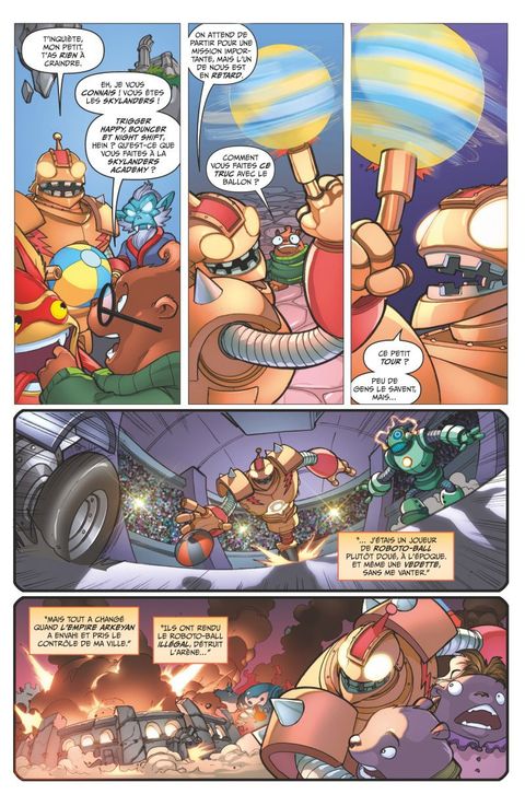 Aperçu de l'album Skylanders tome 3 - Un Combat de Champions