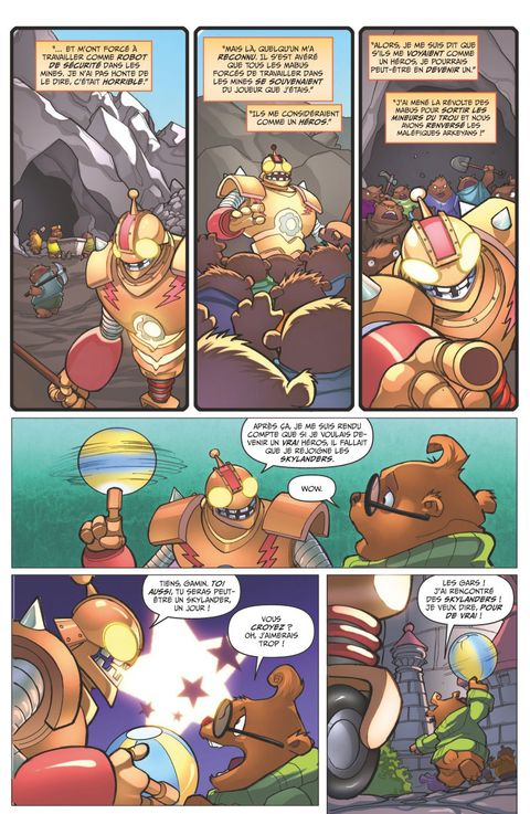 Aperçu de l'album Skylanders tome 3 - Un Combat de Champions