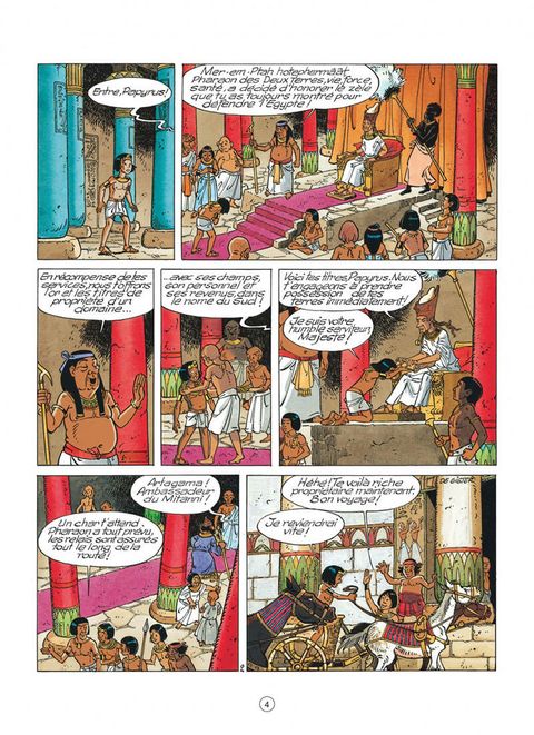 Aperçu de l'album Papyrus tome 28 - Les enfants d'Isis
