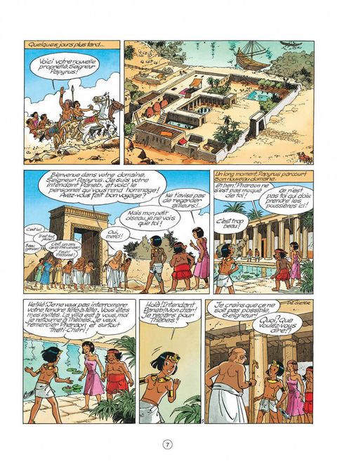 Aperçu de l'album Papyrus tome 28 - Les enfants d'Isis