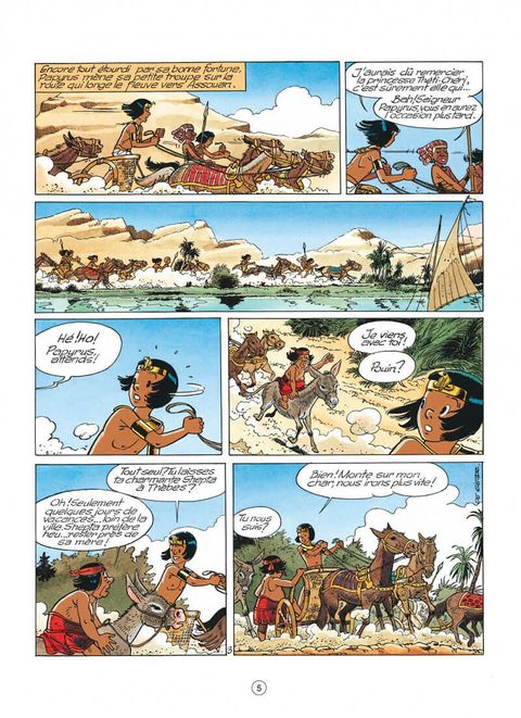 Aperçu de l'album Papyrus tome 28 - Les enfants d'Isis