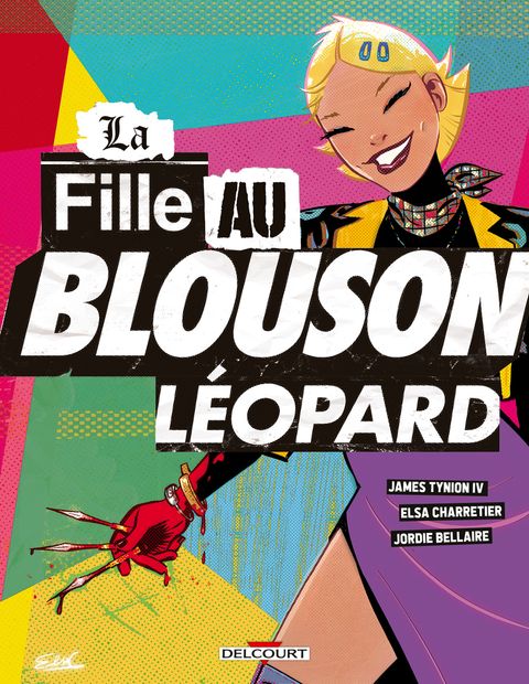 Couverture de l'album La fille au blouson léopard