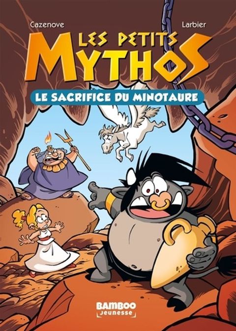 Couverture de l'album Le Sacrifice du Minotaure